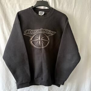 Vintage Yamaha Royal Star Motorsports Embroidered Sweatshirt Lee 95 Cotton Ultra